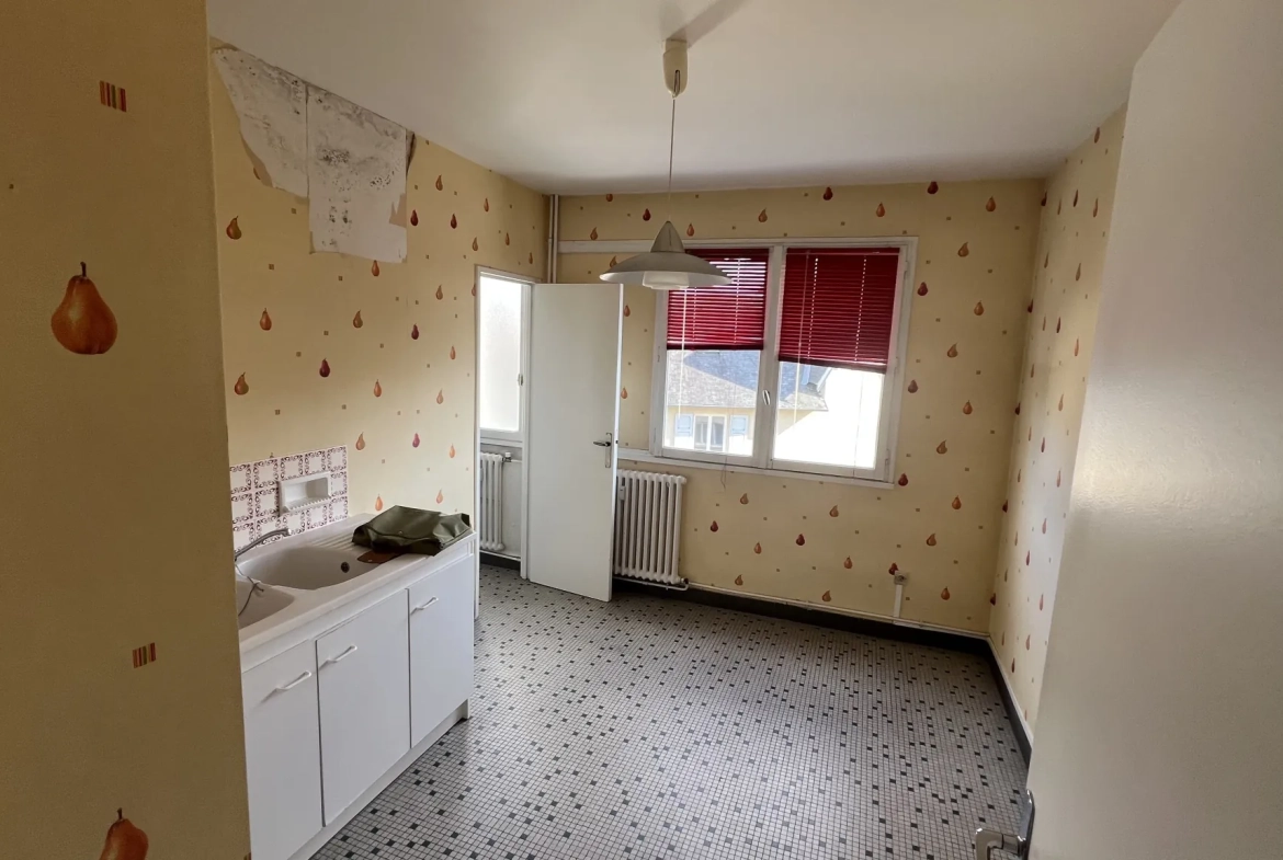 Appartement lumineux de 74 m² avec 3 chambres à Alençon 