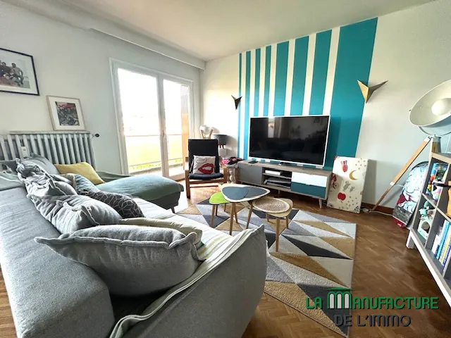 Appartement T4 lumineux avec balcon et cave à Saint-Étienne - Idéal primo-accédants 
