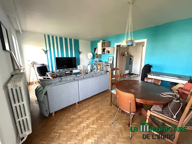 Appartement T4 lumineux avec balcon et cave à Saint-Étienne - Idéal primo-accédants 