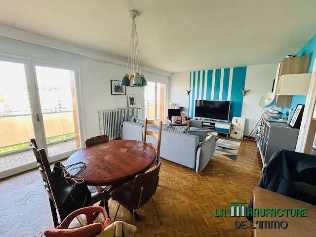 Appartement T4 lumineux avec balcon et cave à Saint-Étienne - Idéal primo-accédants 