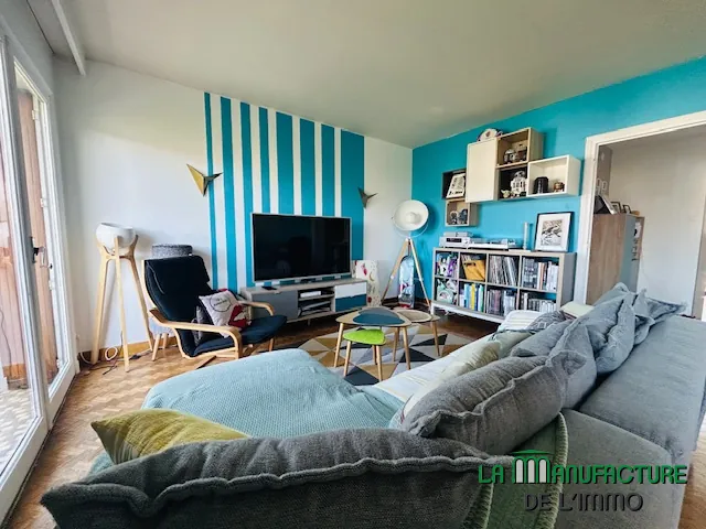 Appartement T4 lumineux avec balcon et cave à Saint-Étienne - Idéal primo-accédants 