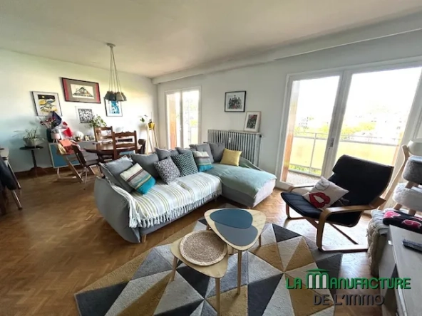 Appartement T4 lumineux avec balcon et cave à Saint-Étienne - Idéal primo-accédants