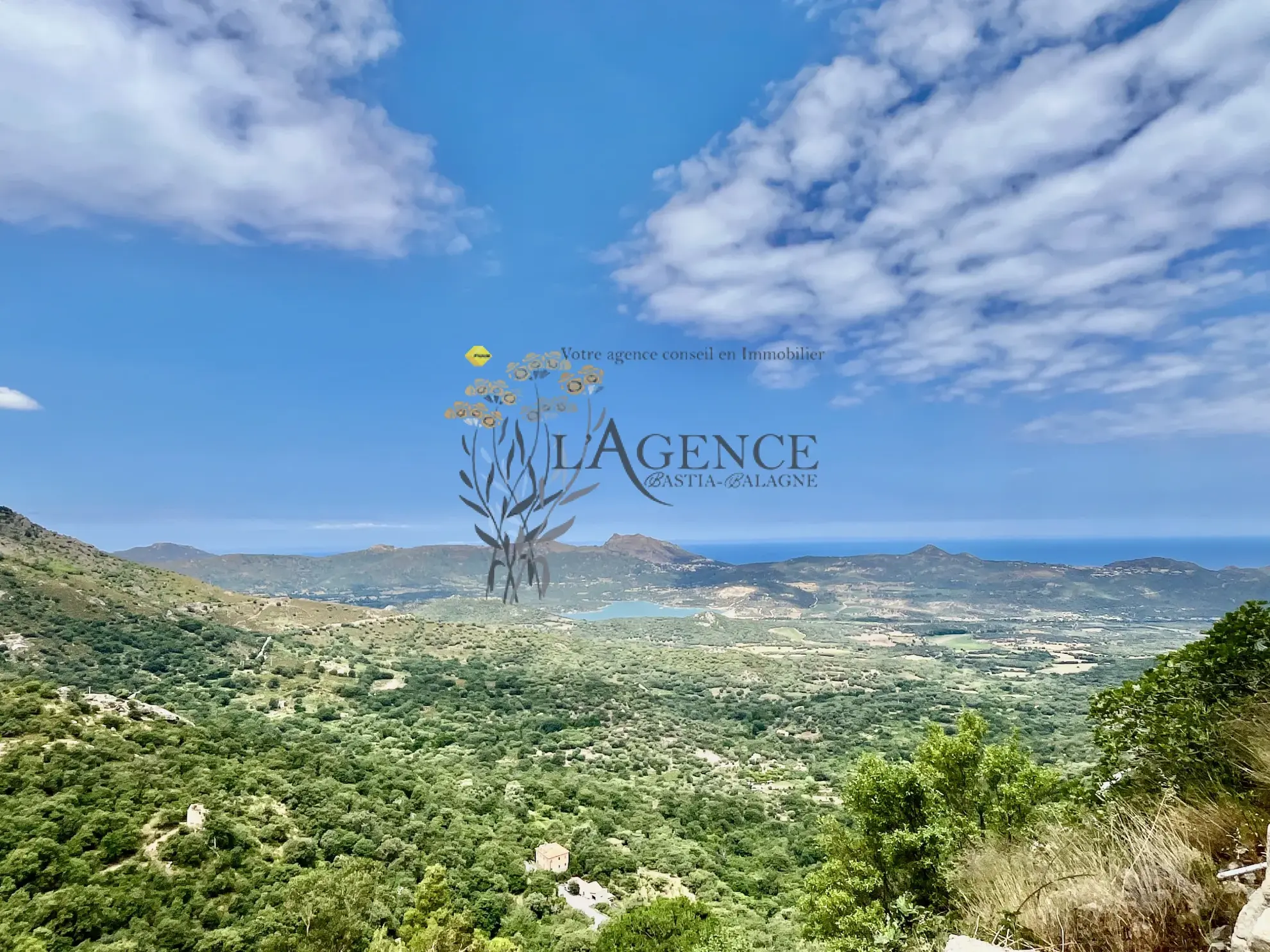 Maison de village historique à Speloncato avec vue mer et montagne 