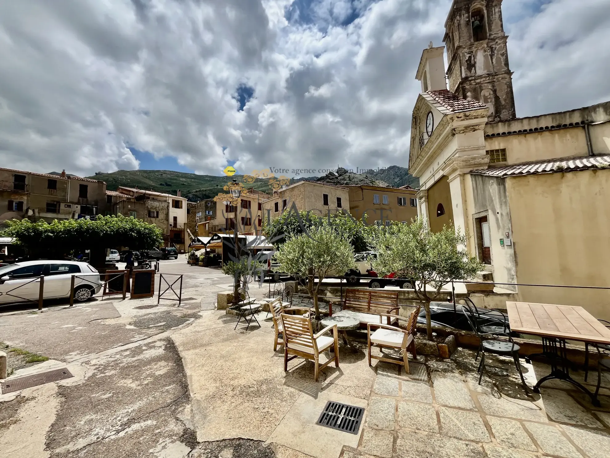 Maison de village historique à Speloncato avec vue mer et montagne 