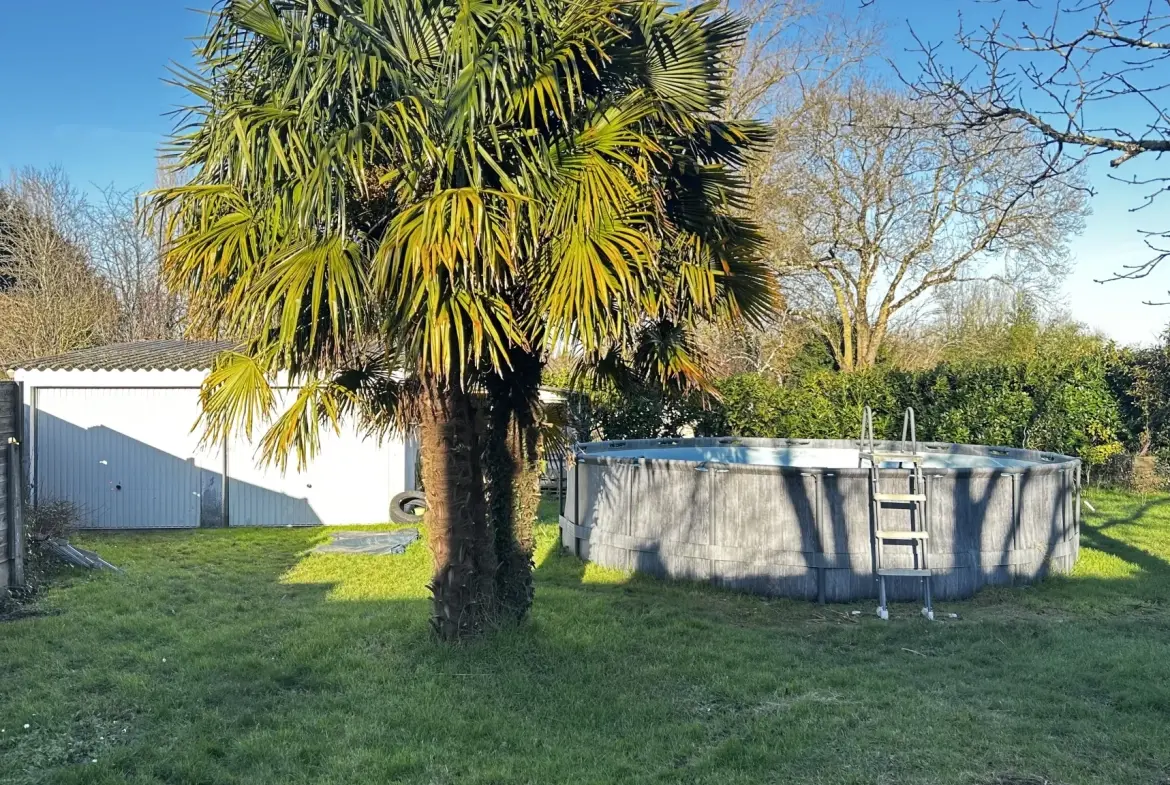 Maison de plain-pied à Bessines avec jardin et piscine - 4 chambres 
