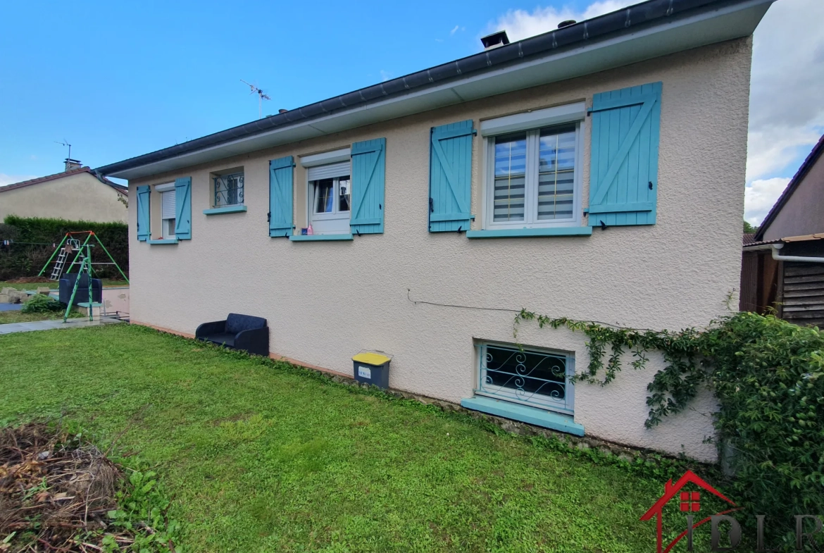 Maison à vendre à Saint-Dizier de 85 m² avec sous-sol et garage 