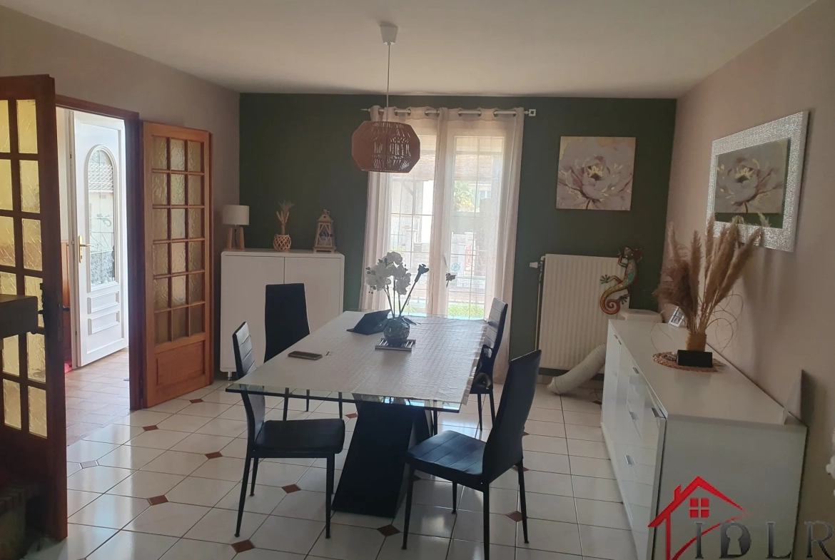 Maison à vendre à Saint-Dizier de 85 m² avec sous-sol et garage 