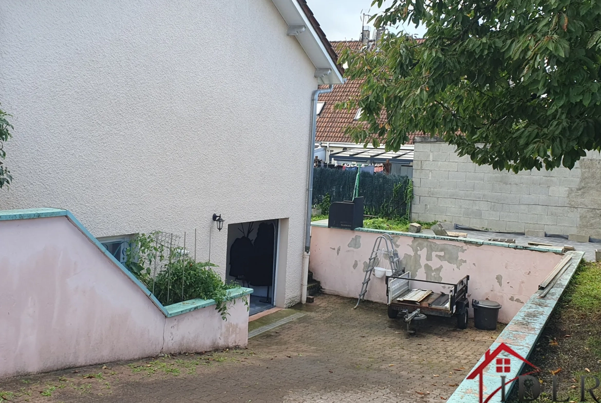 Maison à vendre à Saint-Dizier de 85 m² avec sous-sol et garage 