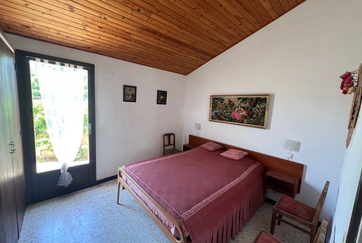 Charmante maison 3 pièces avec mezzanine et jardin au Barcarès en vente 