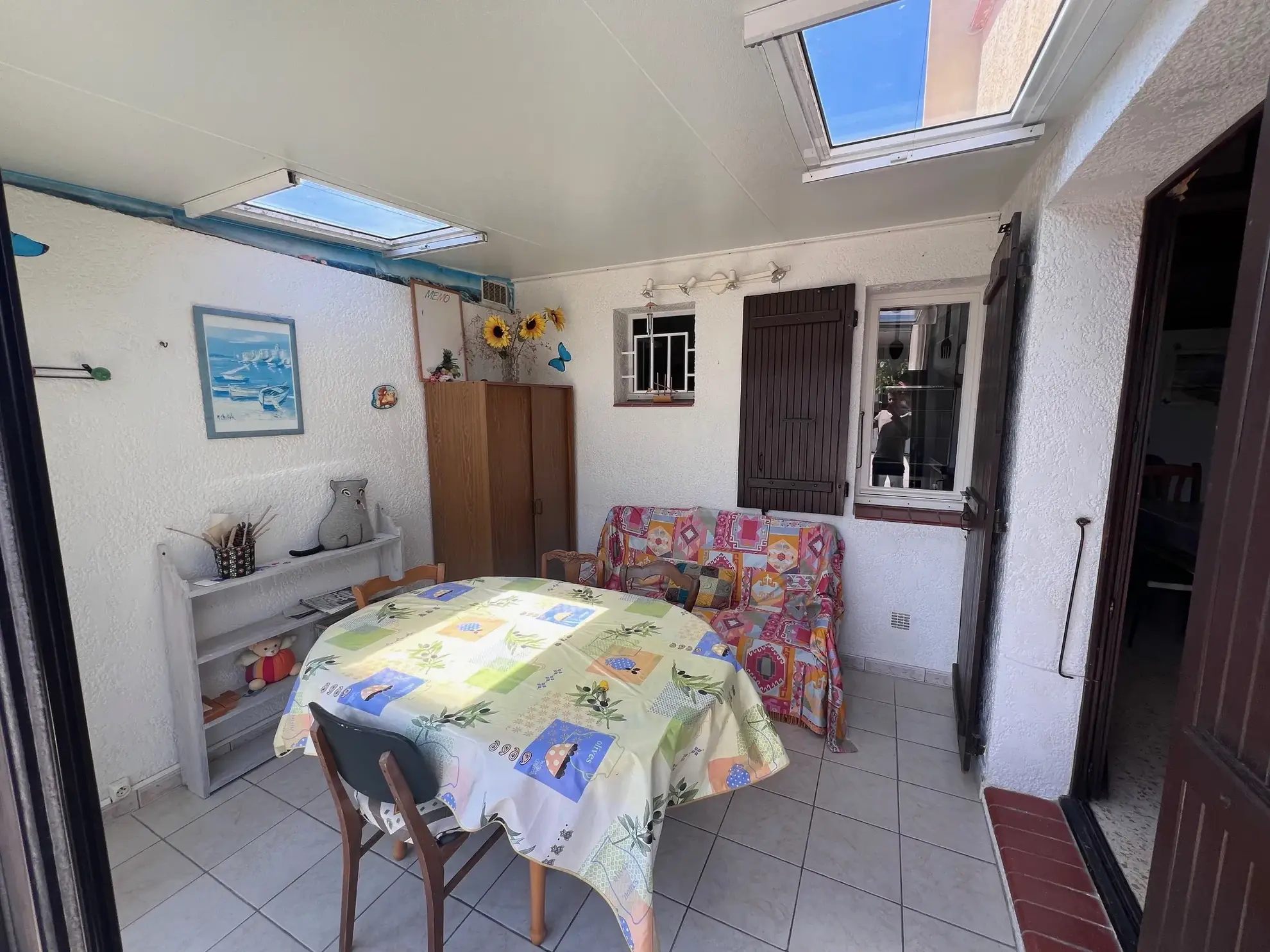 Charmante maison 3 pièces avec mezzanine et jardin au Barcarès en vente 