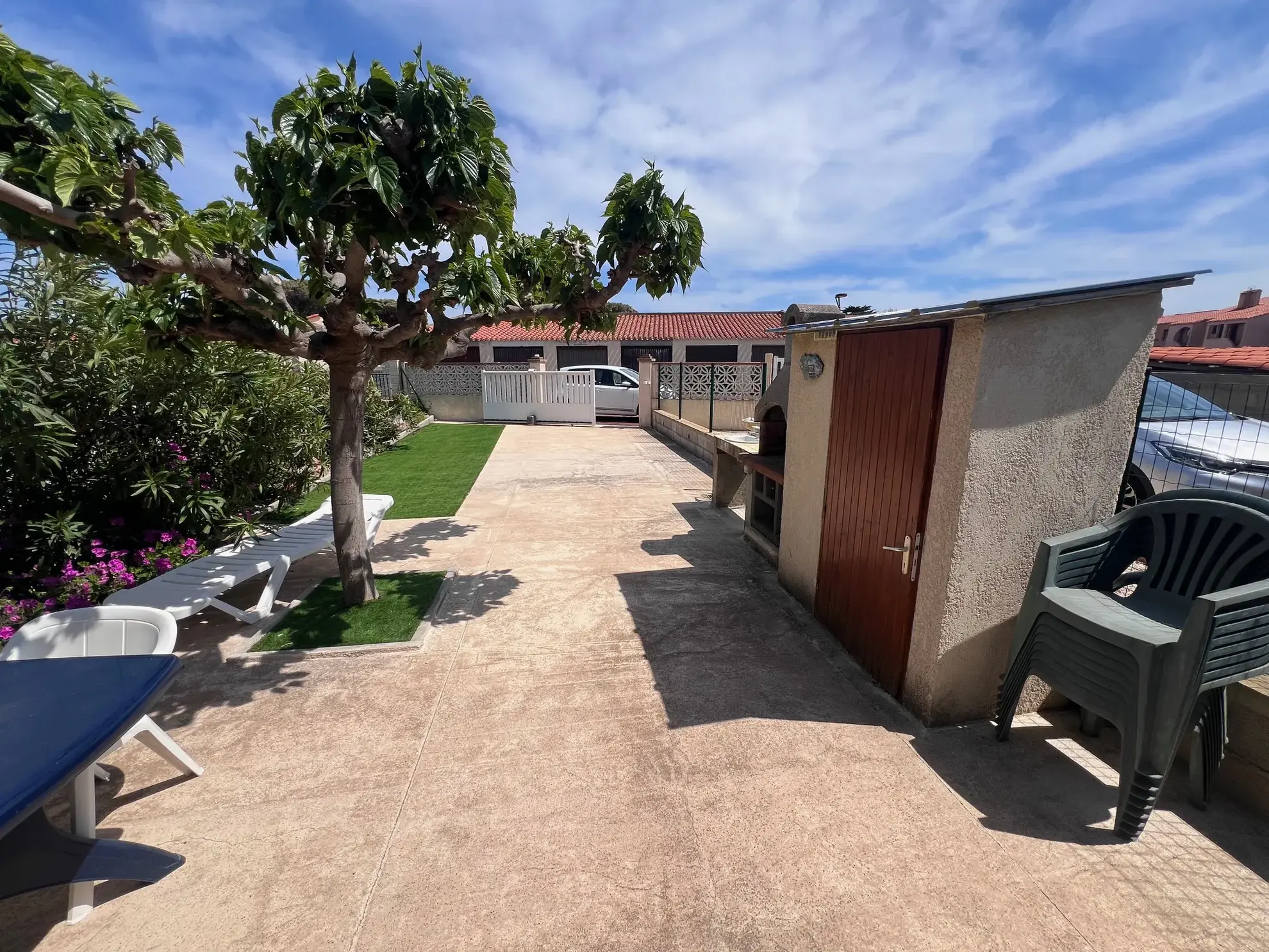 Charmante maison 3 pièces avec mezzanine et jardin au Barcarès en vente 