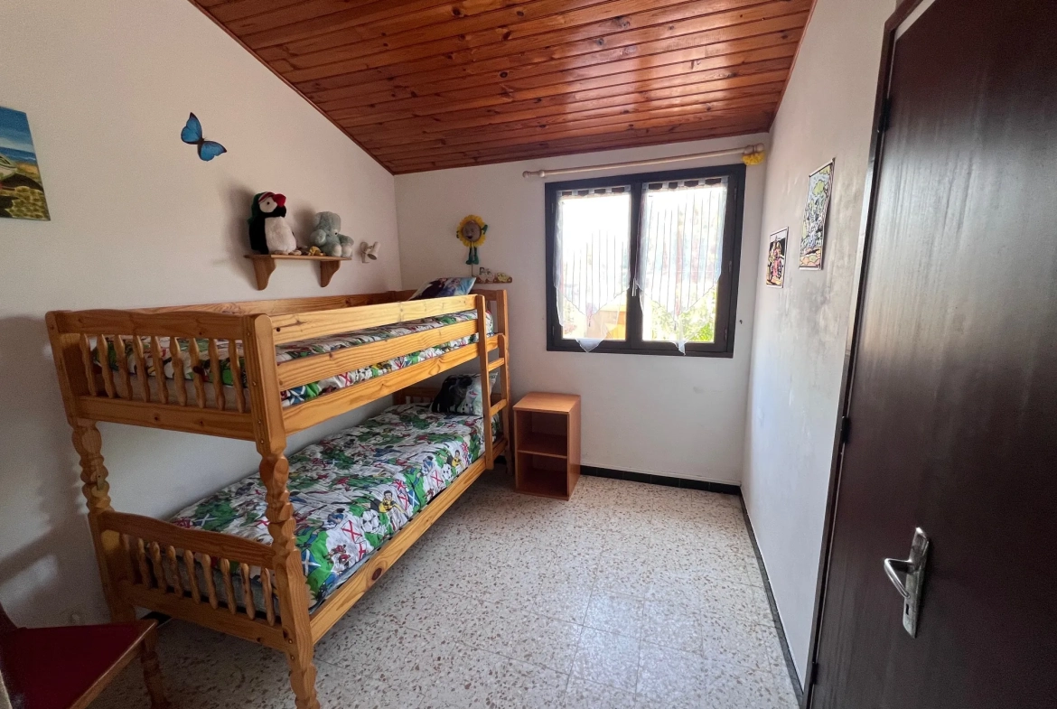 Charmante maison 3 pièces avec mezzanine et jardin au Barcarès en vente 