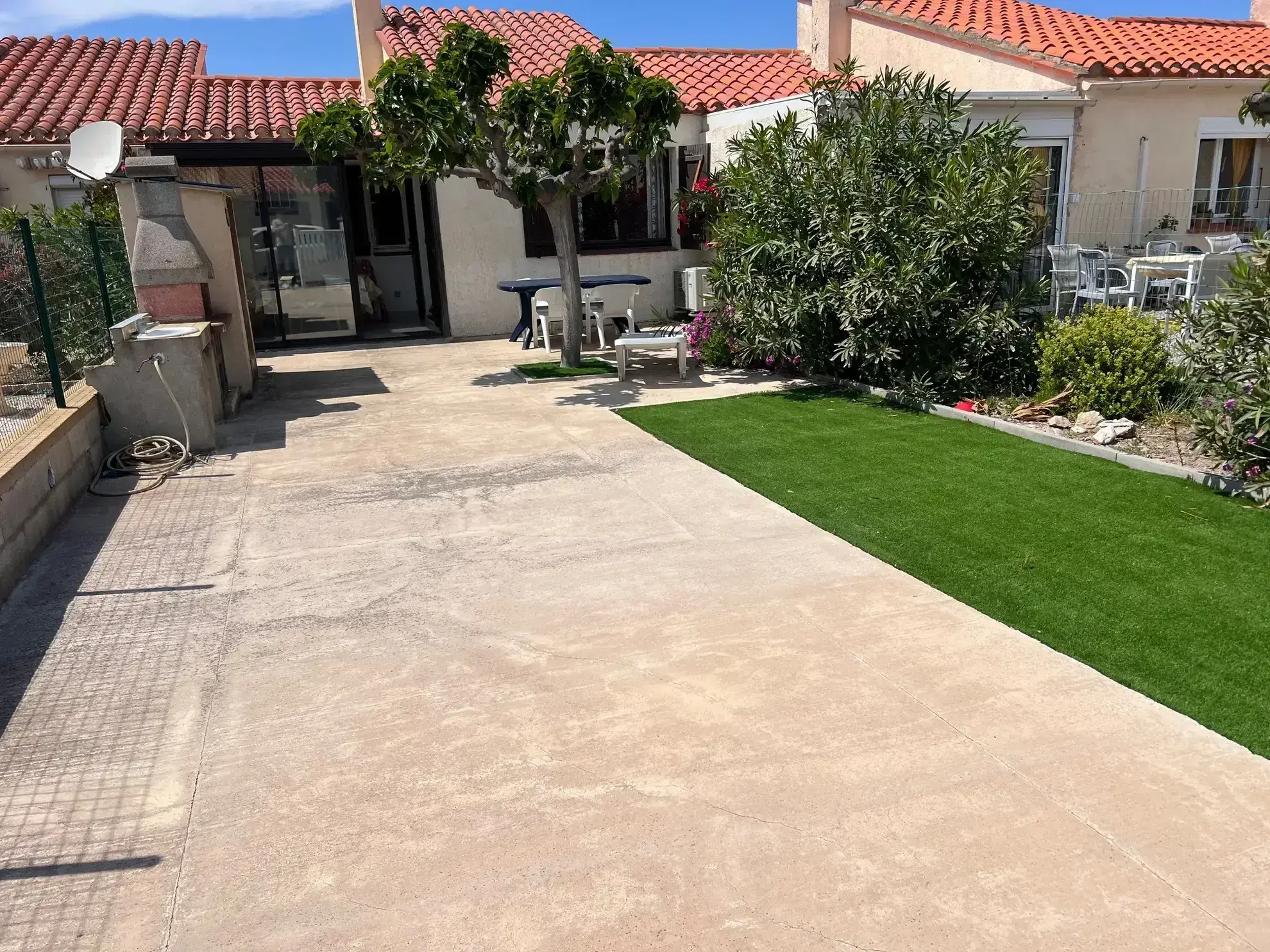 Charmante maison 3 pièces avec mezzanine et jardin au Barcarès en vente 
