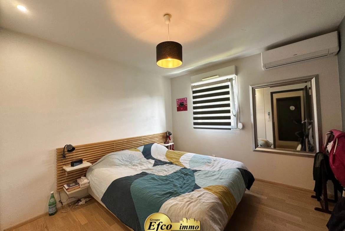 Triplex avec jardin, piscine, garage à Michelbach le Haut, 86m² 