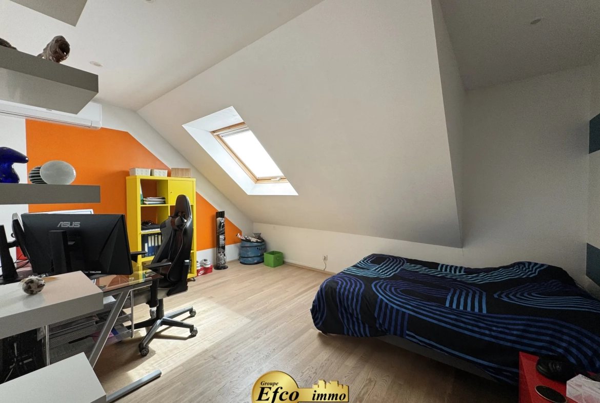 Triplex avec jardin, piscine, garage à Michelbach le Haut, 86m² 
