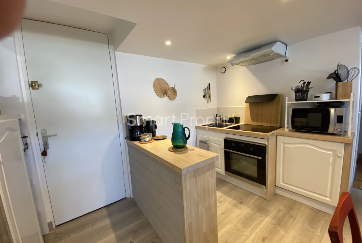 Appartement T2 avec mezzanine et terrasse dans station thermale à Bagnoles de l'Orne 