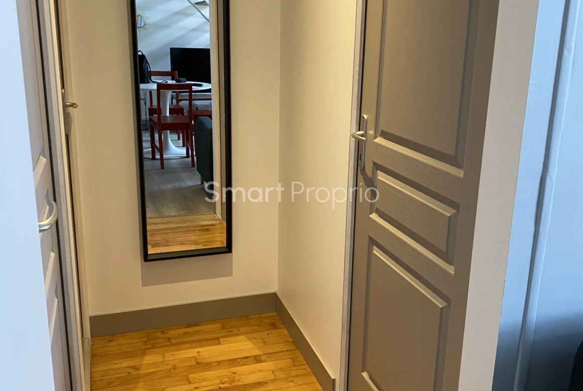 Appartement T2 avec mezzanine et terrasse dans station thermale à Bagnoles de l'Orne 