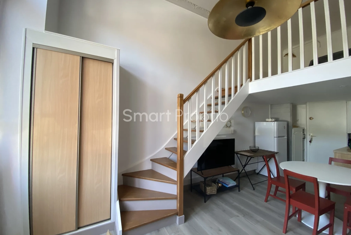 Appartement T2 avec mezzanine et terrasse dans station thermale à Bagnoles de l'Orne 