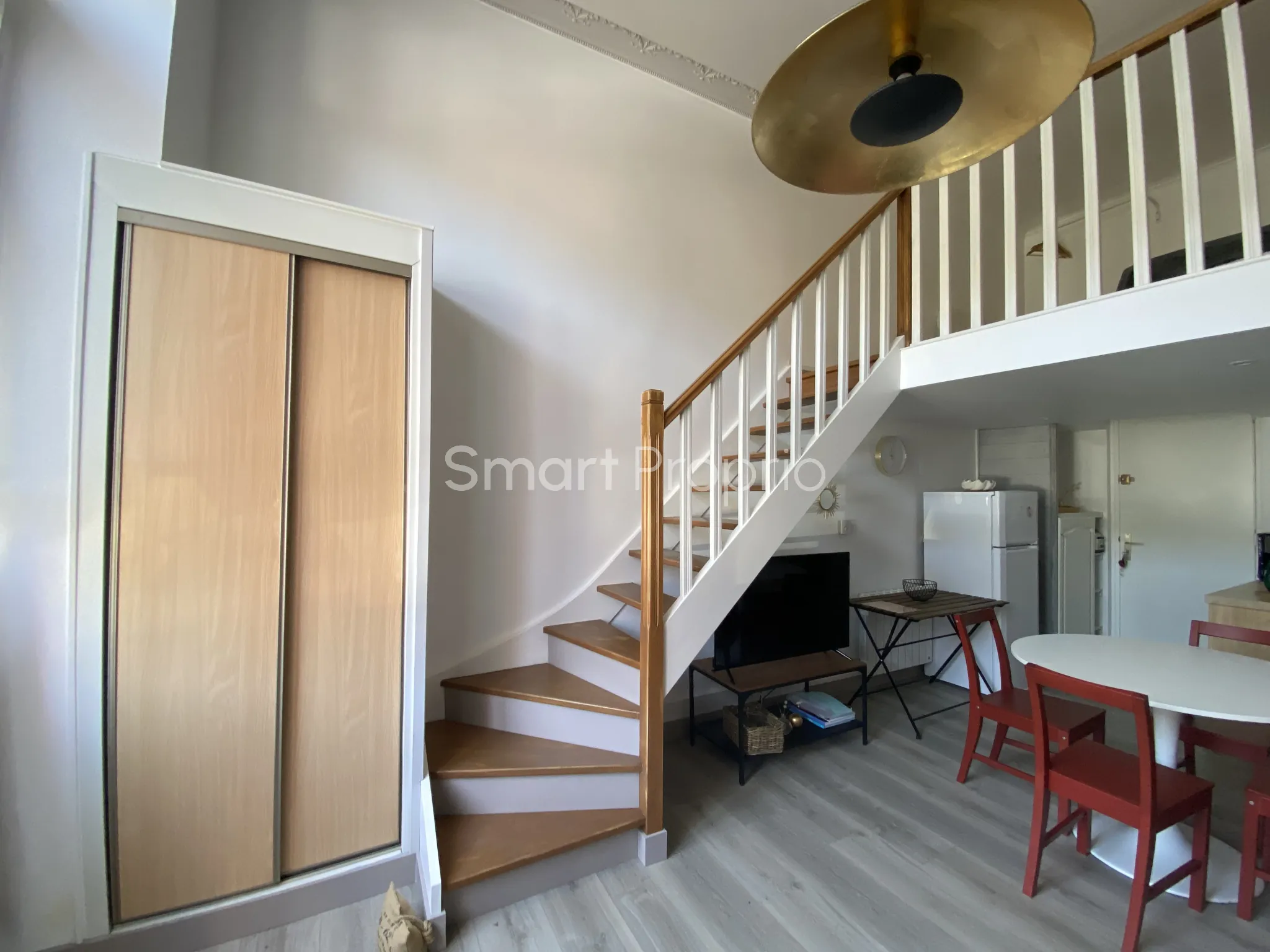 Appartement T2 avec mezzanine et terrasse dans station thermale à Bagnoles de l'Orne 