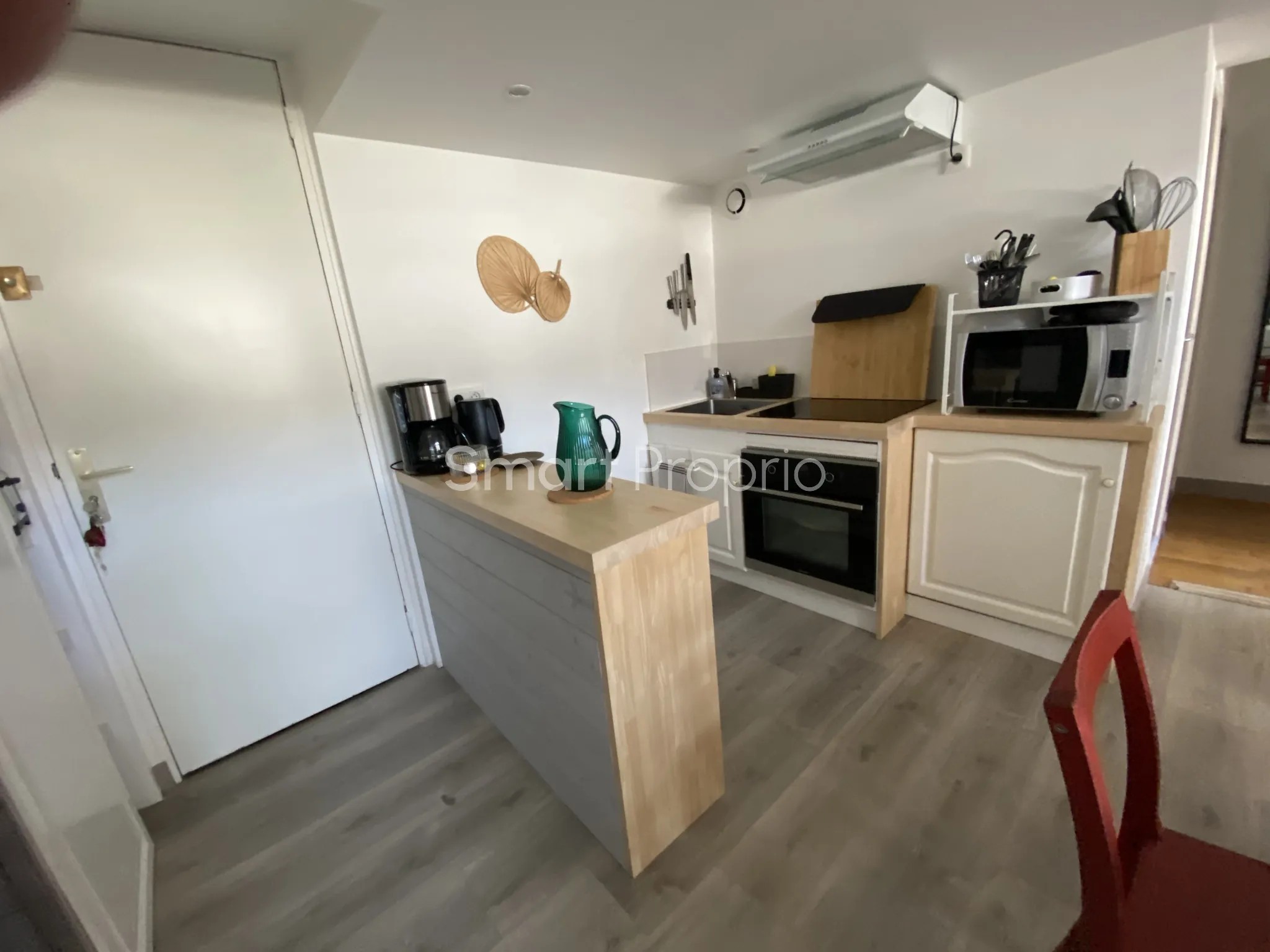 Appartement T2 avec mezzanine et terrasse dans station thermale à Bagnoles de l'Orne 