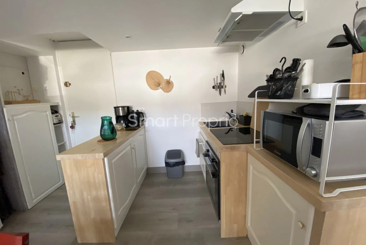 Appartement T2 avec mezzanine et terrasse dans station thermale à Bagnoles de l'Orne 