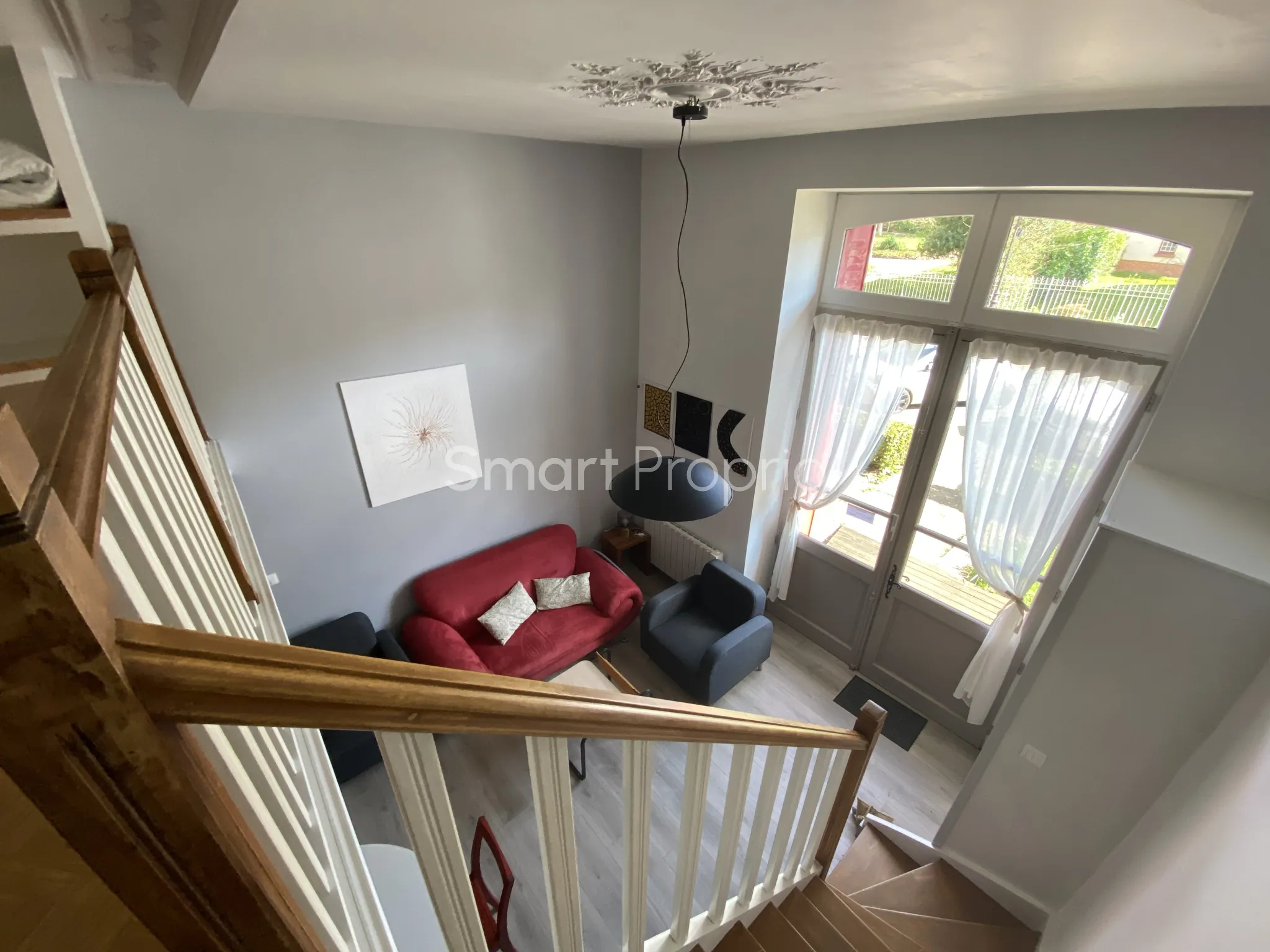 Appartement T2 avec mezzanine et terrasse dans station thermale à Bagnoles de l'Orne 