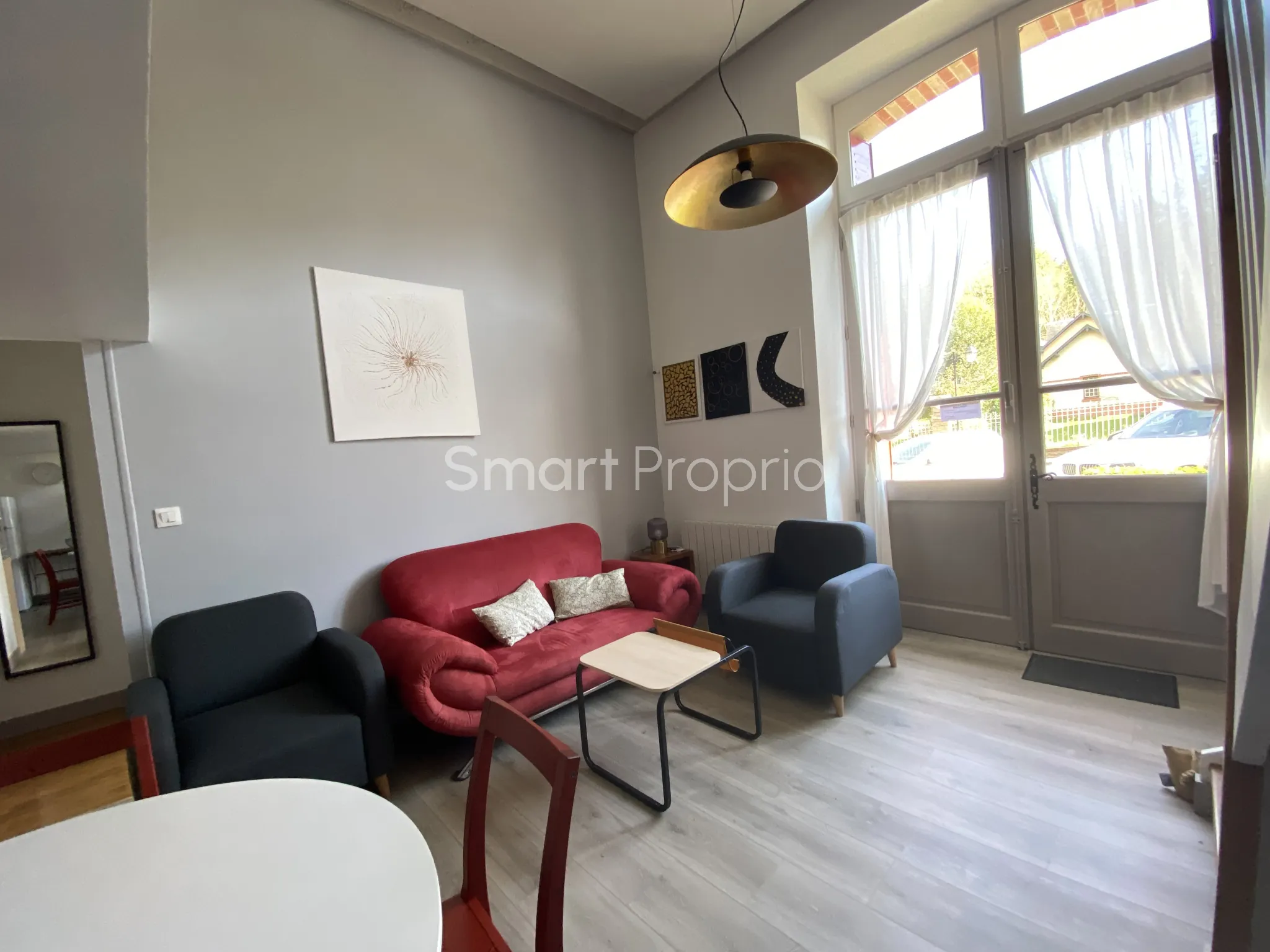 Appartement T2 avec mezzanine et terrasse dans station thermale à Bagnoles de l'Orne 