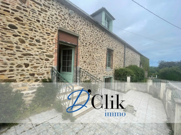 Maison à rénover de 117 m² à Genest Saint Isle – Charmante longère en pierre