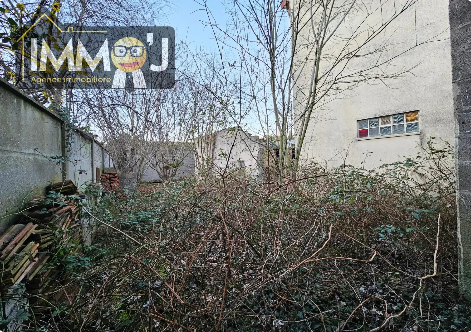 Maison ou immeuble à Nancy avec grand potentiel, jardins et vue canal 