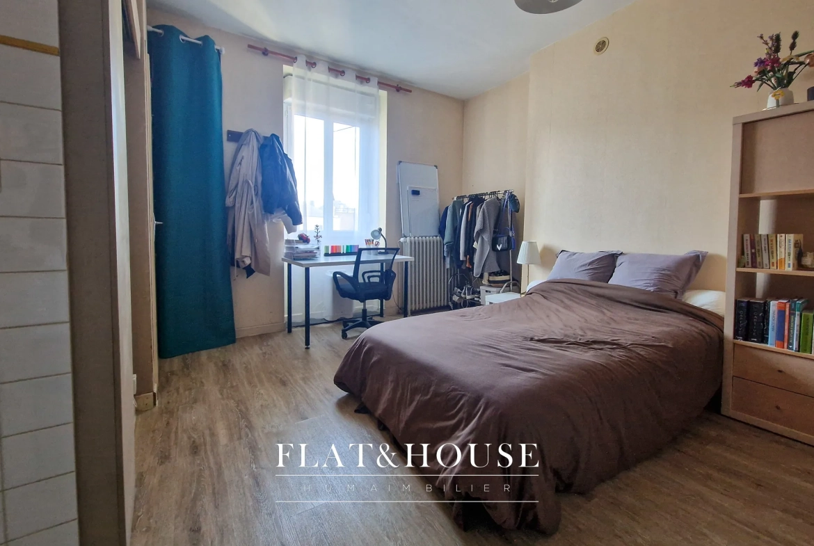 Investissement locatif à Nantes : plateau divisible de 3 studios loués en colocation 