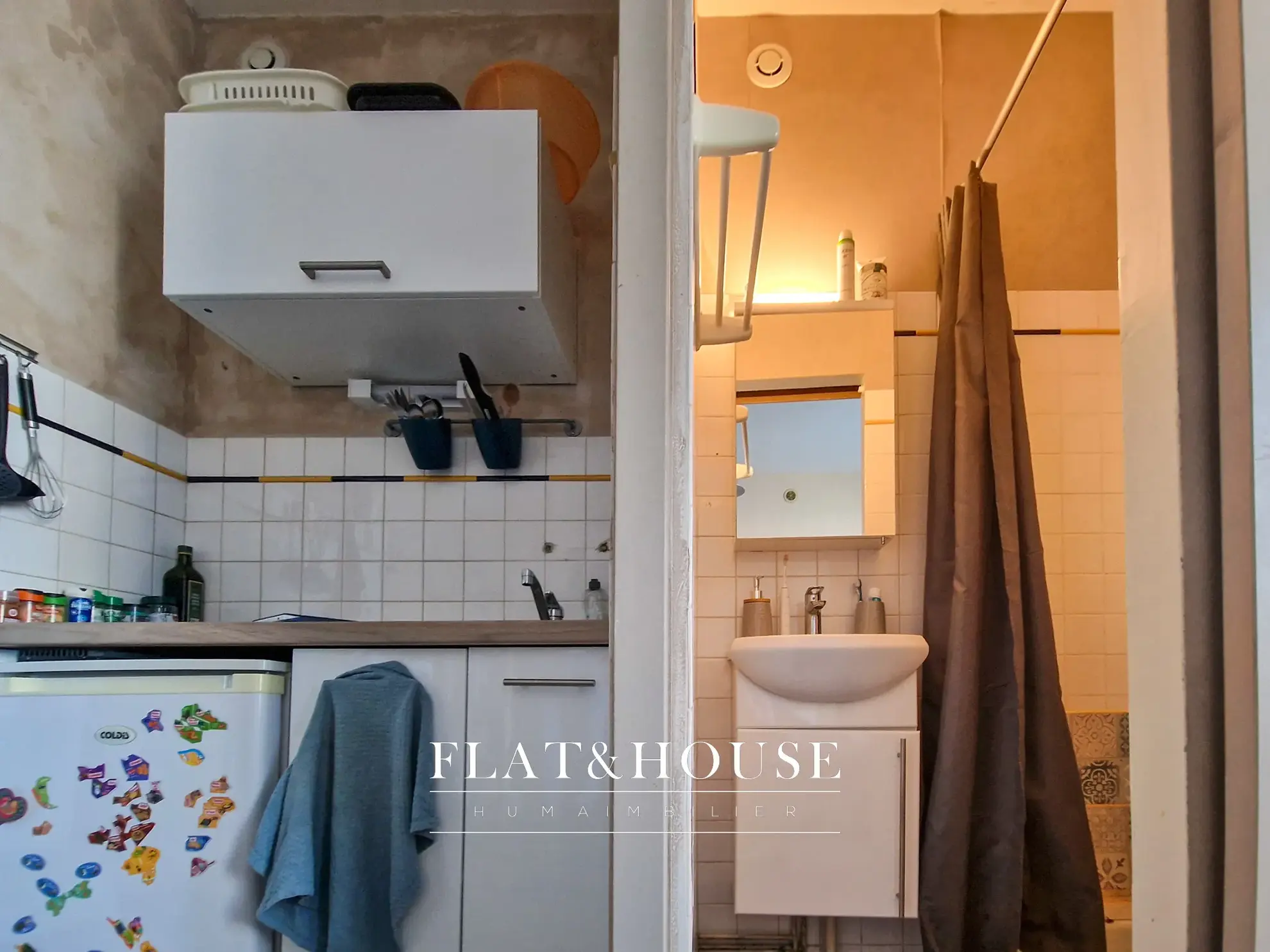 Investissement locatif à Nantes : plateau divisible de 3 studios loués en colocation 
