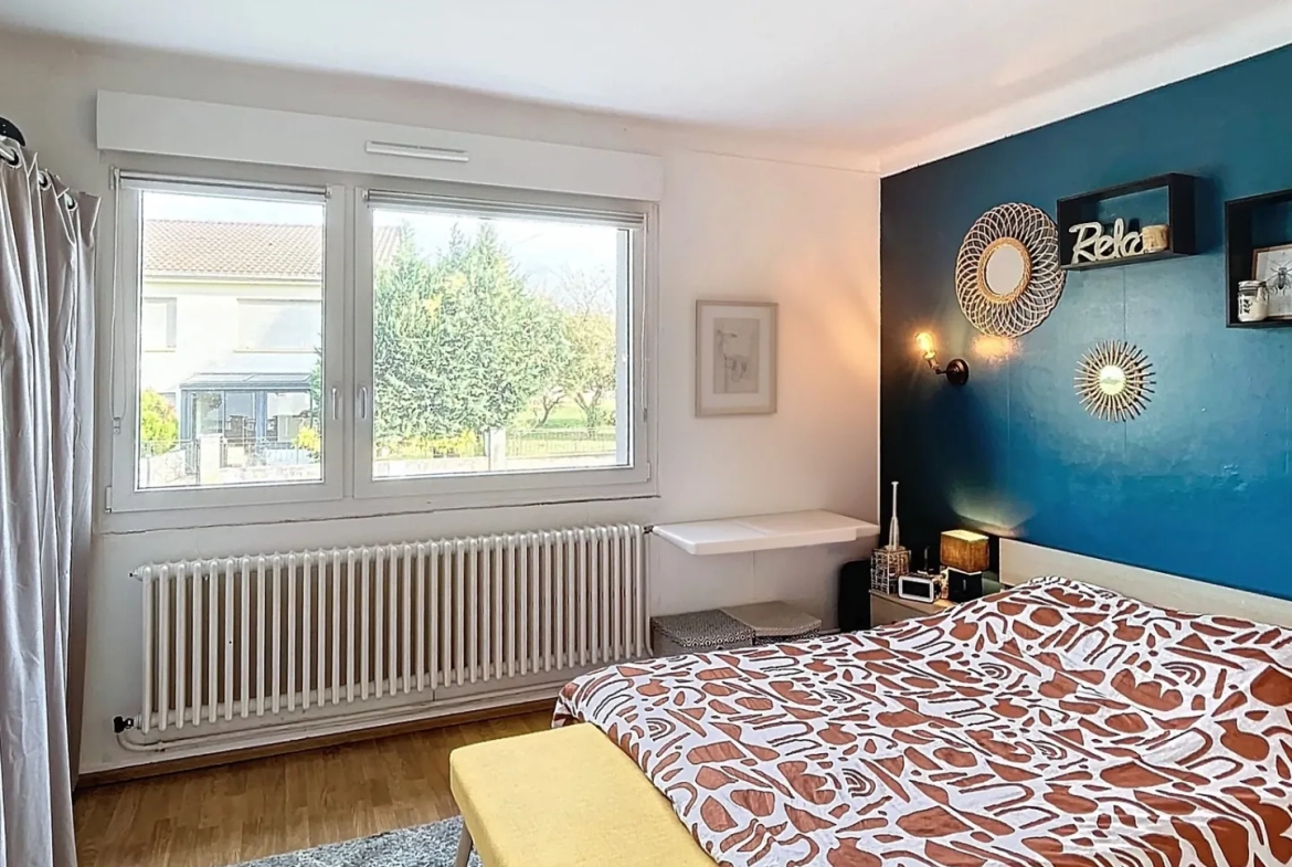 Maison individuelle à Courcelles sur Nied avec 4 chambres, garage et jardin plein sud 