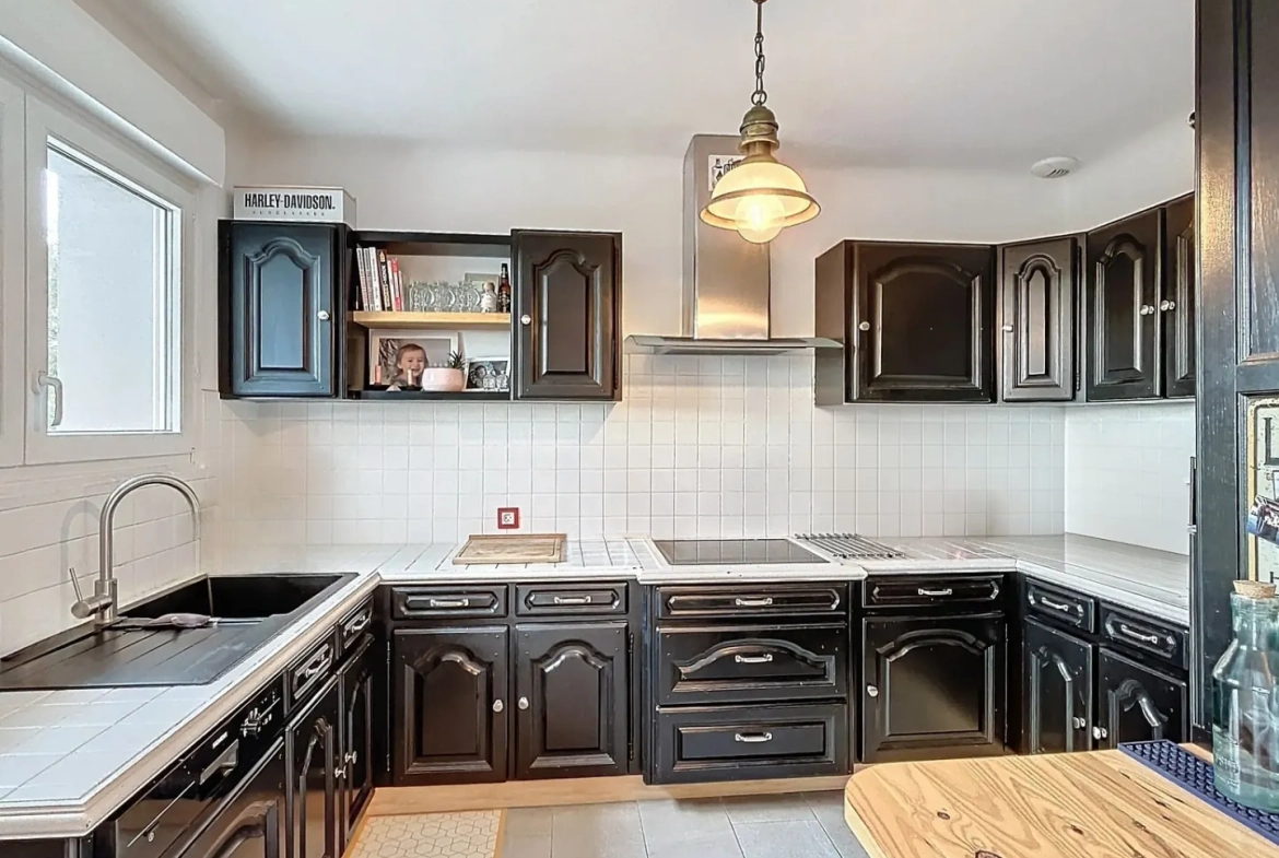 Maison individuelle à Courcelles sur Nied avec 4 chambres, garage et jardin plein sud 
