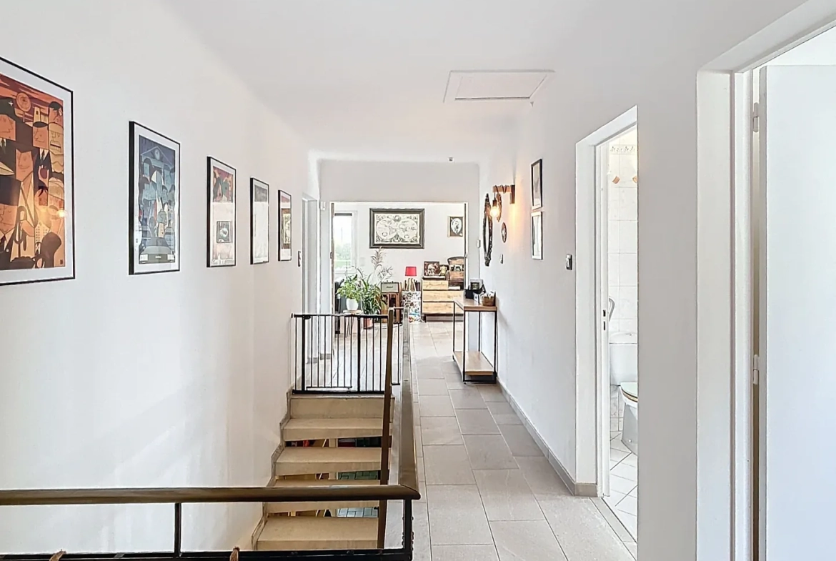 Maison individuelle à Courcelles sur Nied avec 4 chambres, garage et jardin plein sud 