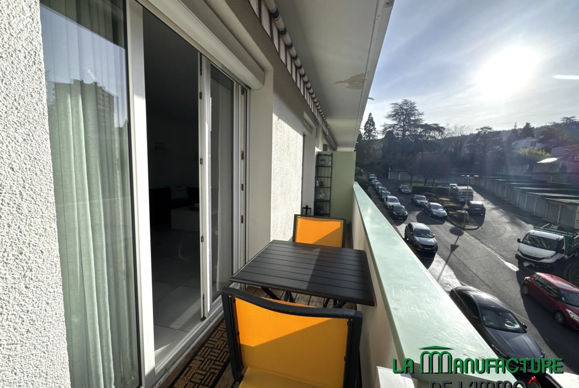 Appartement F4 avec balcon et parking à Saint-Étienne Fauriel, idéal premier achat 