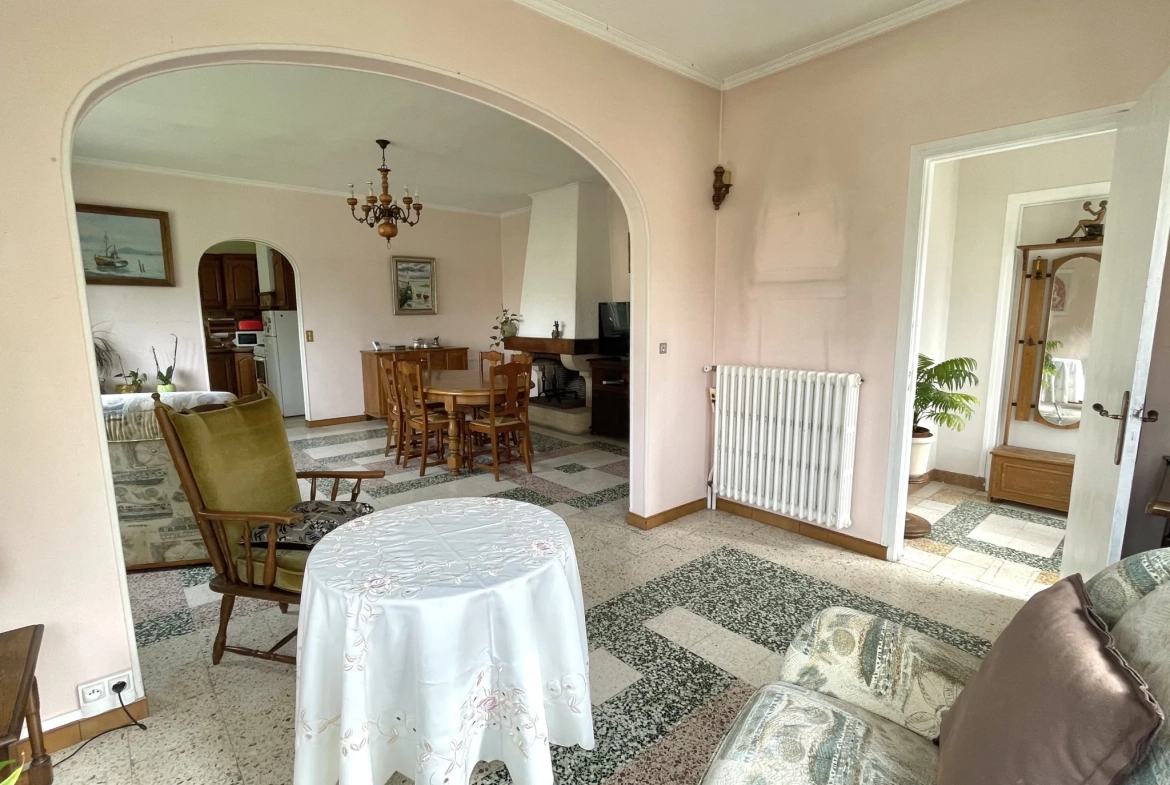 Maison de 1960 avec jardin à Remicourt, Saint-Quentin - 3 chambres 