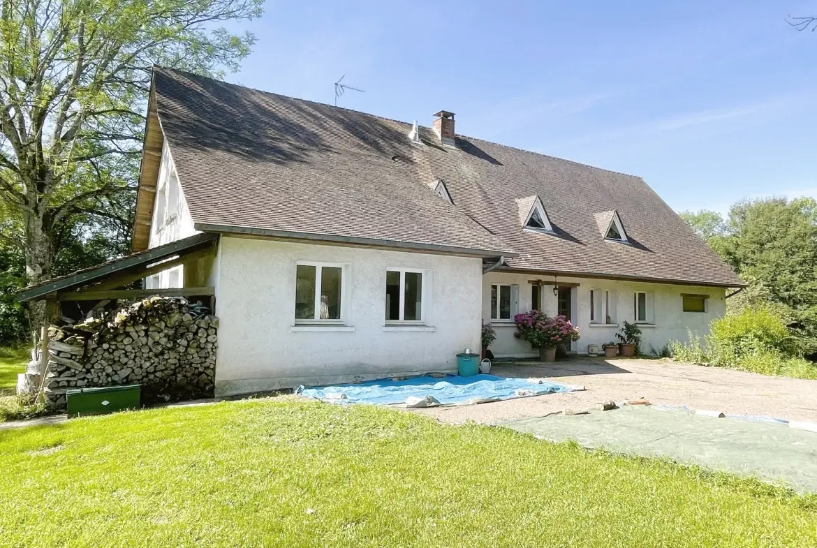 Magnifique maison de plain-pied de 285 m² avec grands terrains à Premery 