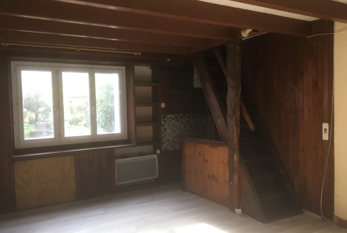 Ensemble immobilier avec deux maisons, dépendances, vue rivière à Marillet en Vendée 