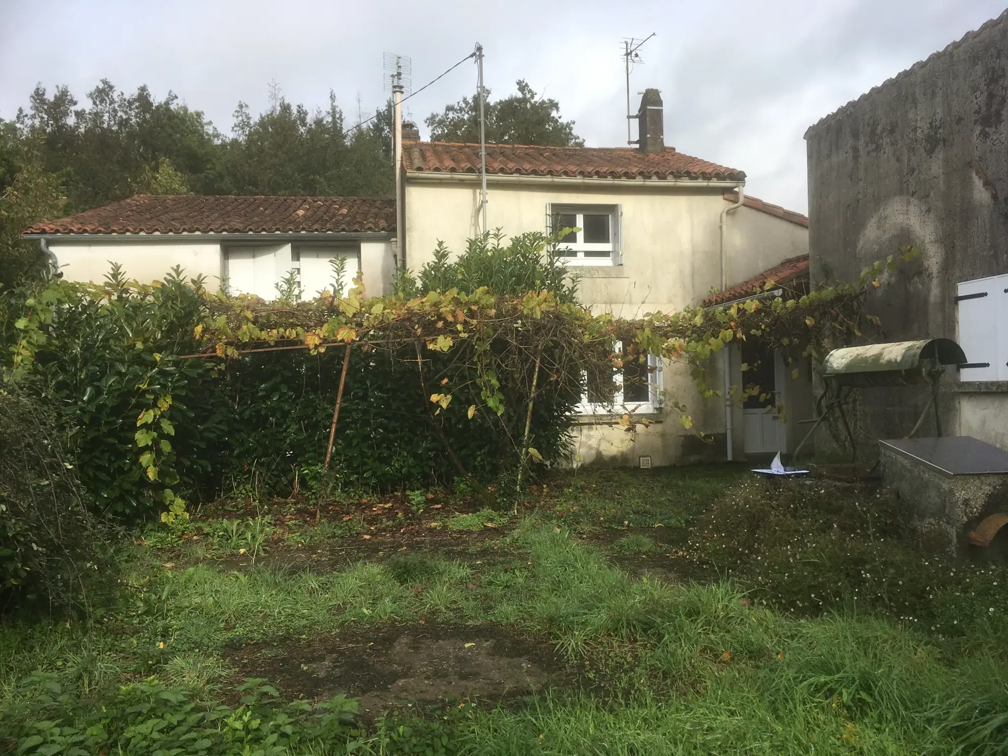 Ensemble immobilier avec deux maisons, dépendances, vue rivière à Marillet en Vendée 