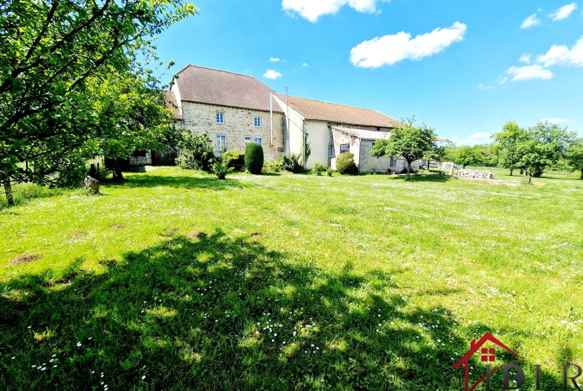 Ancien relais de poste authentique avec grandes surfaces et potentiel à Fayl Billot 