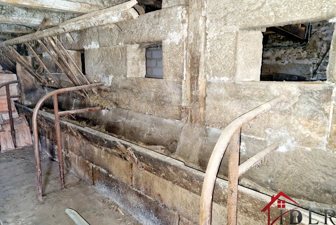 Ancien relais de poste authentique avec grandes surfaces et potentiel à Fayl Billot 