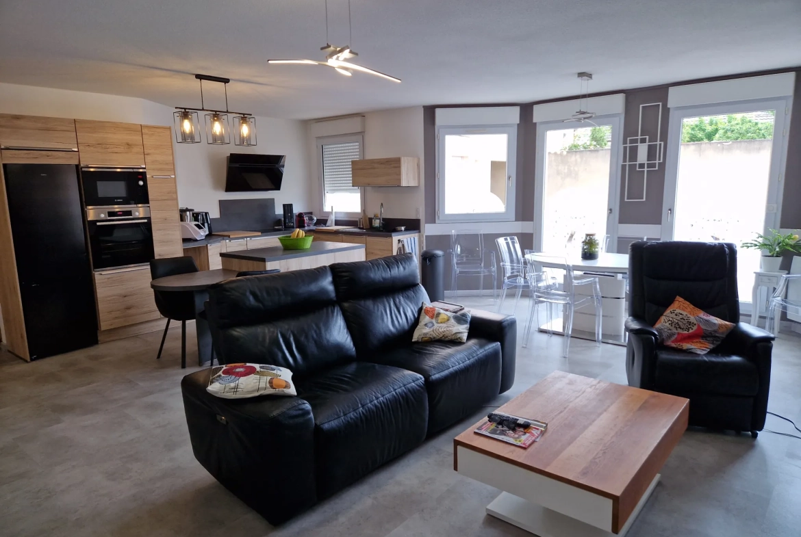 Grand appartement centre-ville d'Autun de 109 m² avec parking et accessible PMR 