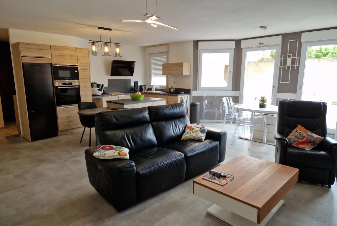 Grand appartement centre-ville d'Autun de 109 m² avec parking et accessible PMR 