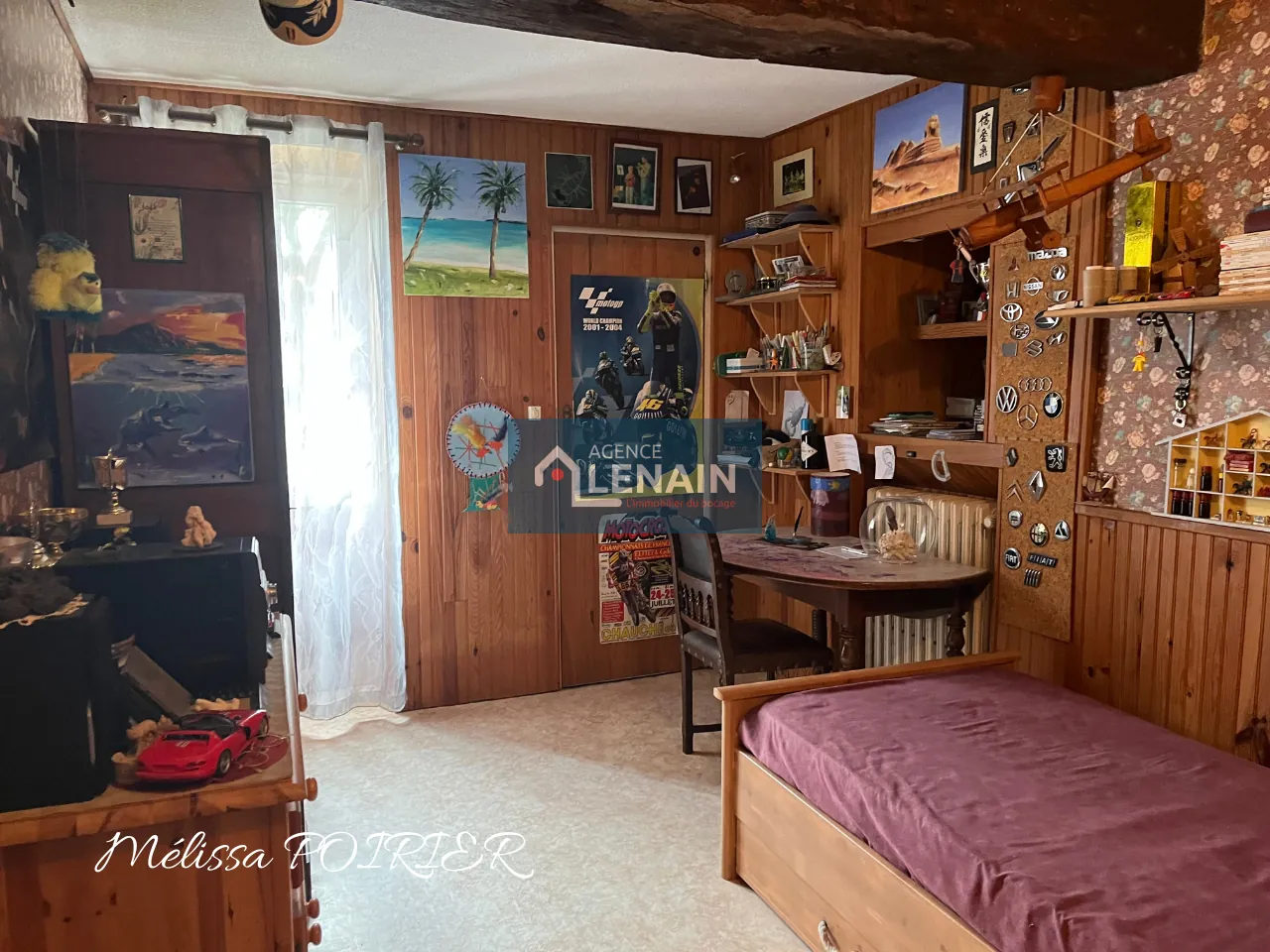 Maison de village de 187m² avec 5 chambres et grand terrain proche Cholet 