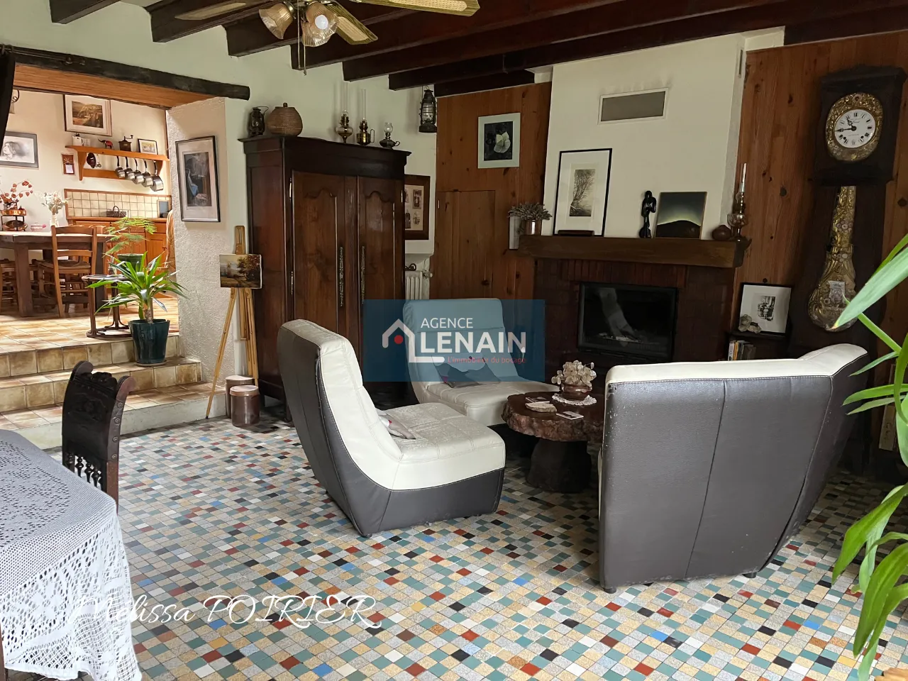 Maison de village de 187m² avec 5 chambres et grand terrain proche Cholet 
