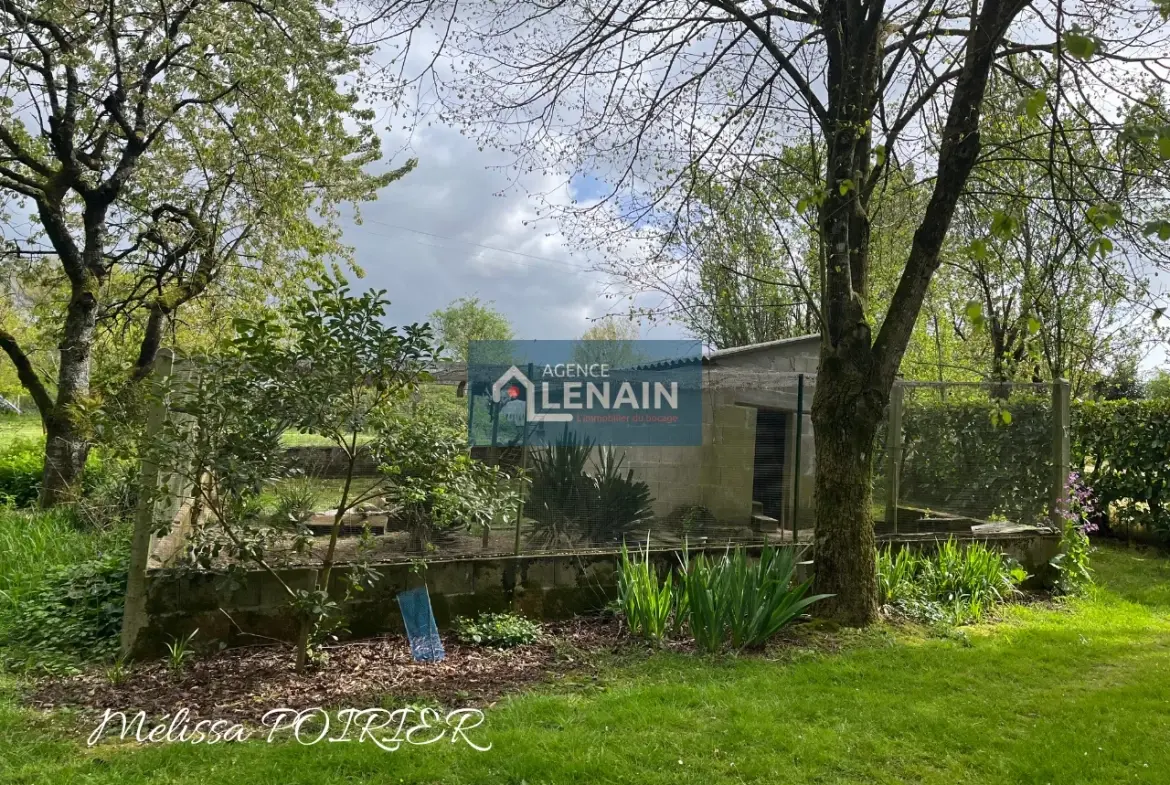 Maison de village de 187m² avec 5 chambres et grand terrain proche Cholet 