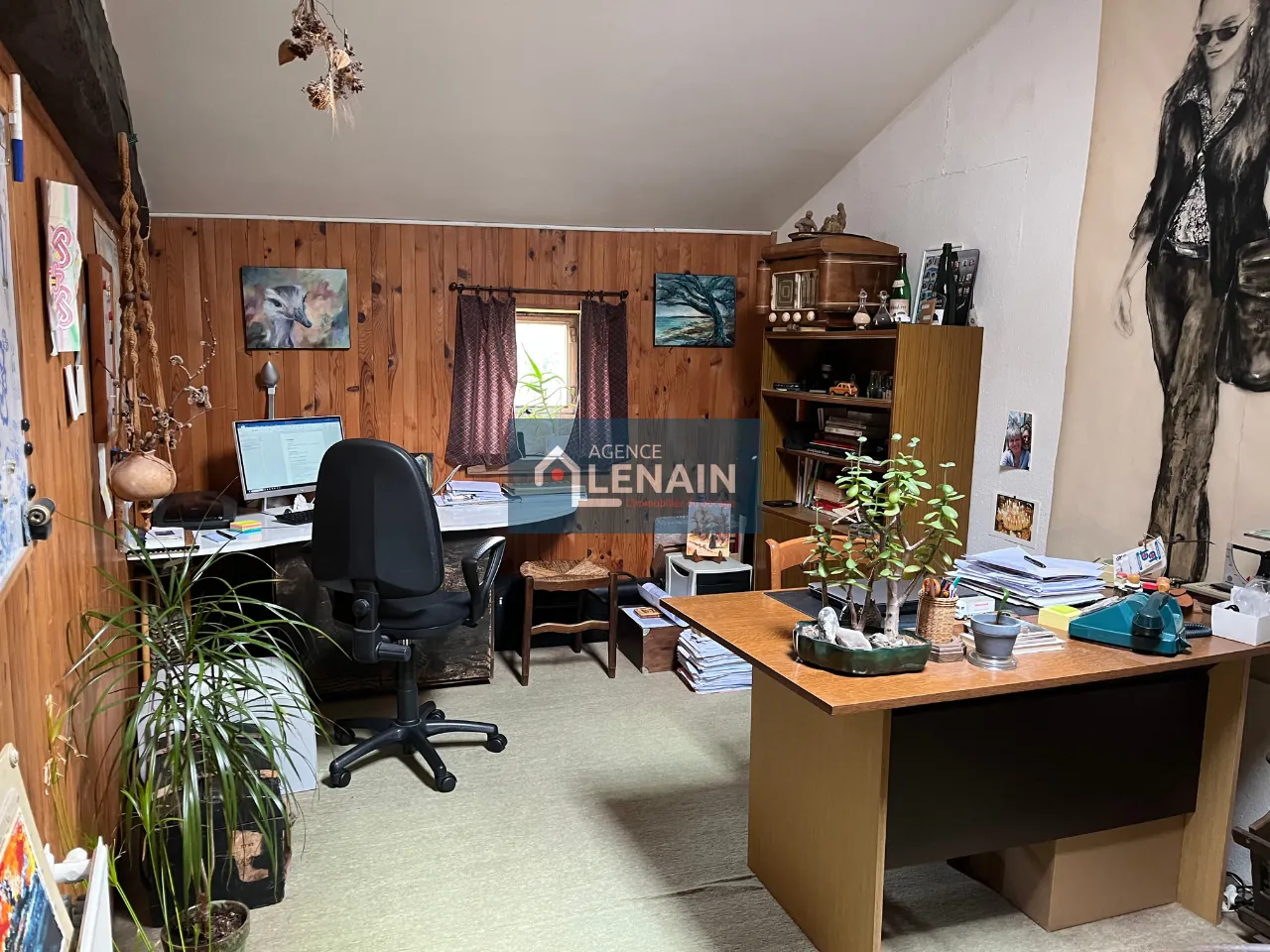 Maison de village de 187m² avec 5 chambres et grand terrain proche Cholet 