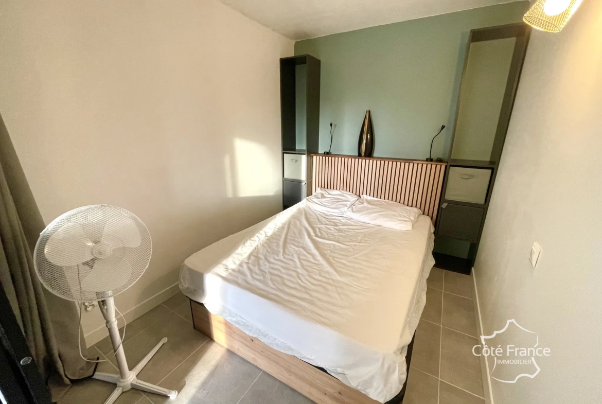 Appartement en rez-de-jardin avec terrasse à Agde, emplacement stratégique 