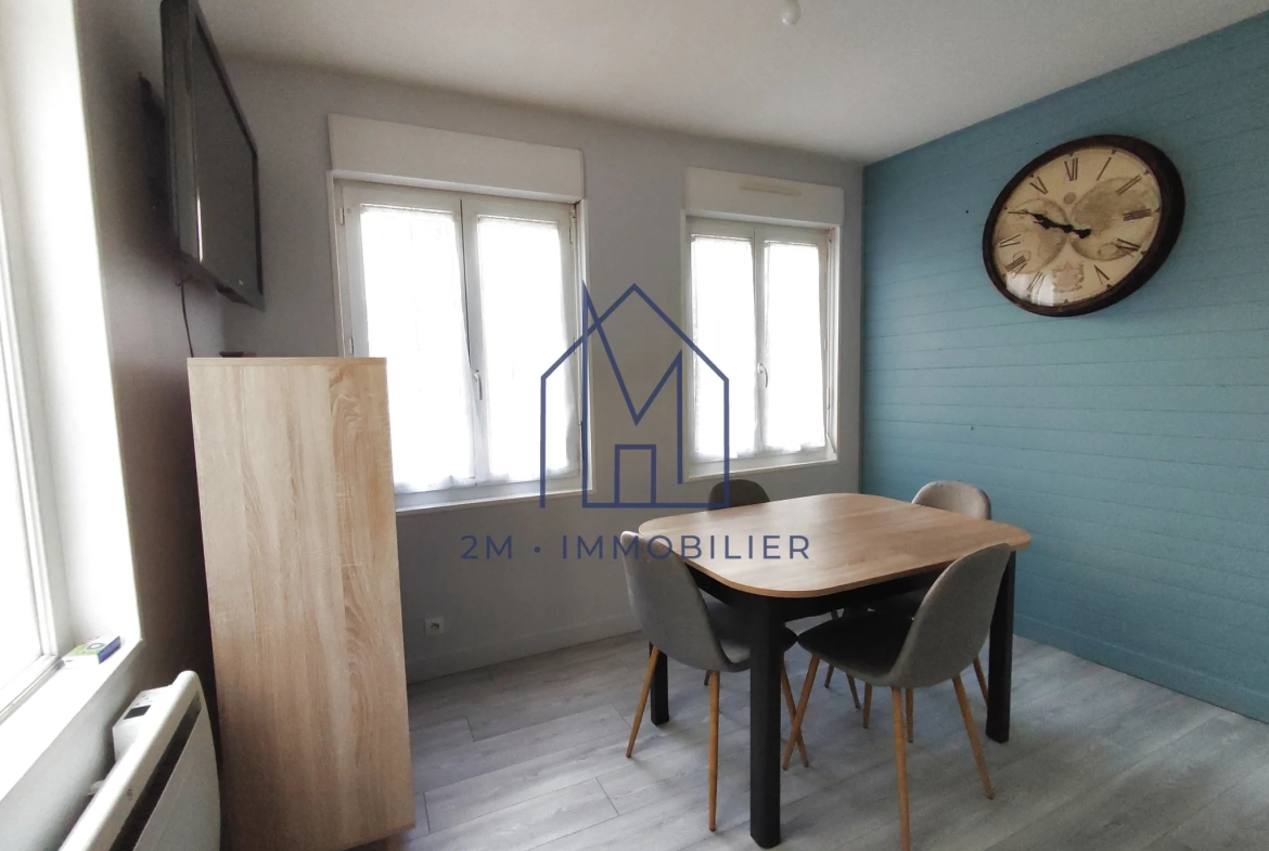 Maison en copropriété proche du port du Tréport - 2 chambres, séjour lumineux 