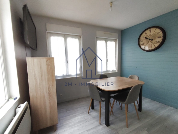 Maison en copropriété proche du port du Tréport - 2 chambres, séjour lumineux